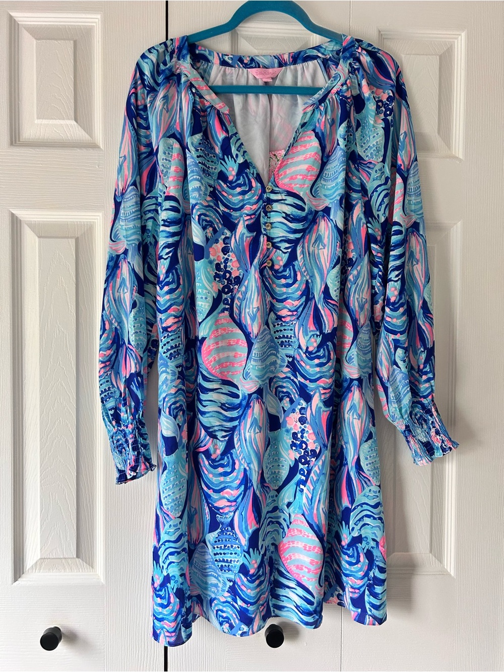 NWT! Lilly Pulitzer Shell-Print dress - Picture 2 of 6
